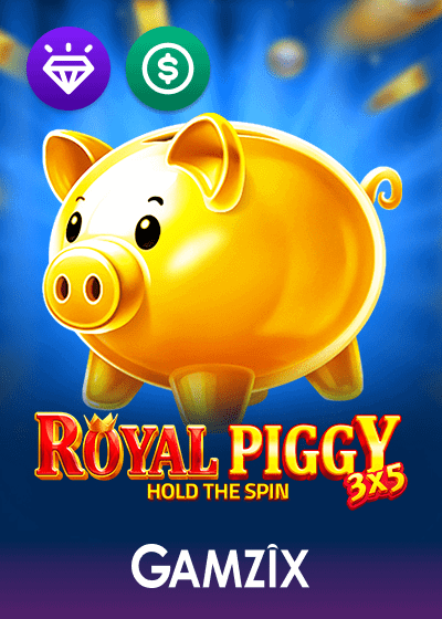 3x5 Royal Piggy Hold The Spin