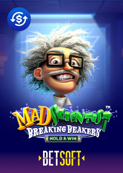 Mad Scientist: Breaking Beakers - Hold & Win