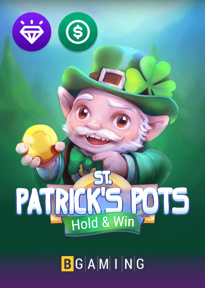 St Patricks Pots Hold and Win